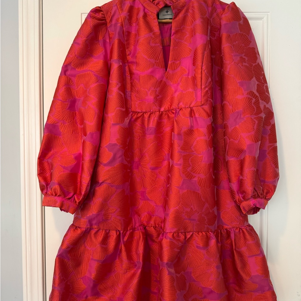 TUCKERNUCK Red Fil Coupe Palmerston Dress